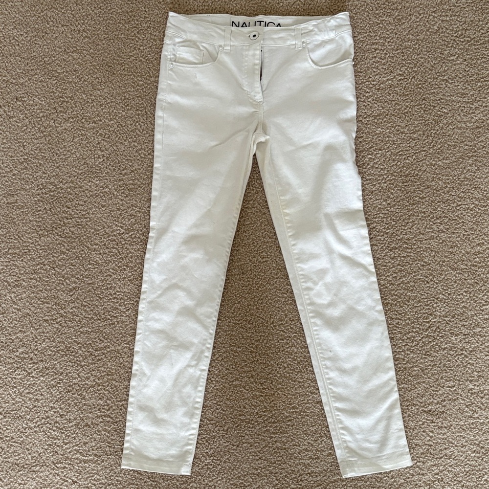 Nautica Girl’s white jeans